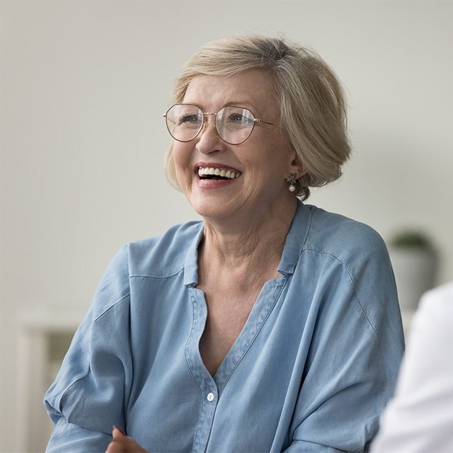 smiling woman